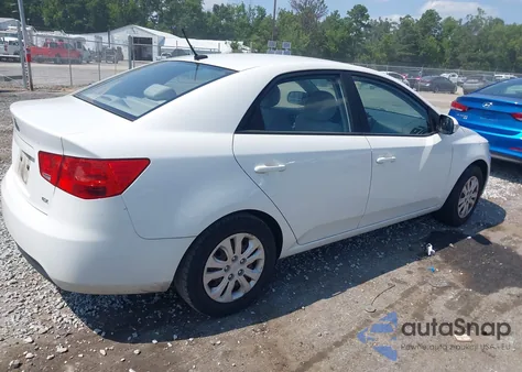 2010 Kia Forte Ex from USA, damaged, VIN KNAFU4A26A5810563